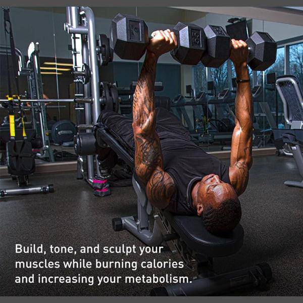 20LB 2 HDRS Rubber Coated Solid Cast Iron Dumbbells, Not Shipped On Weekends - NashPull