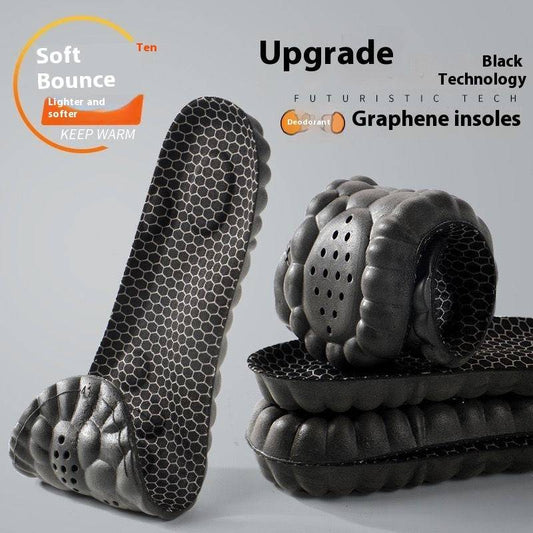 Antibacterial Deodorant Massage Sports Graphene Insole - NashPull