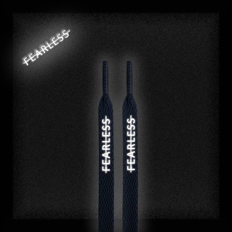 Black Reflective Color FEARLESS Laces - NashPull