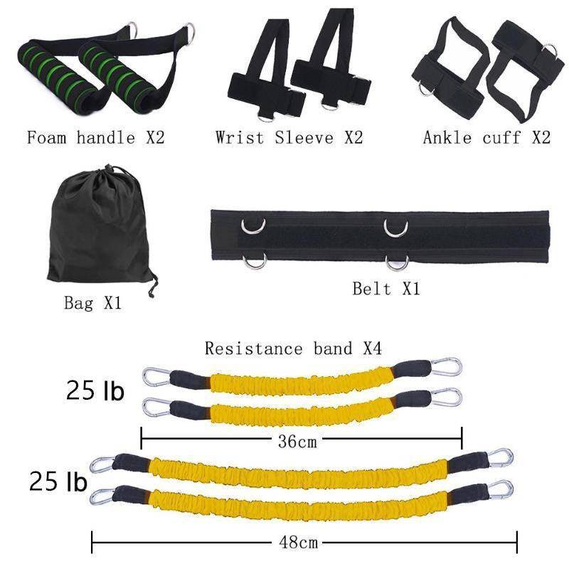 Drawstring elastic resistance band - NashPull