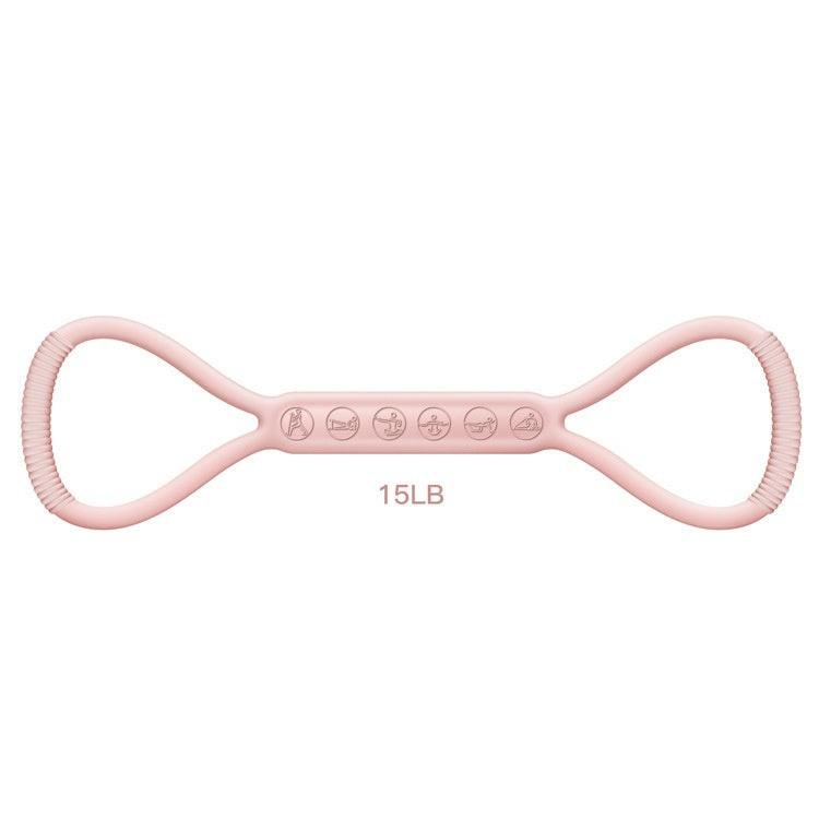 Eight - character Chest Expander Open Back Fitness Women's Stretch Strap Elastic Band - NashPull