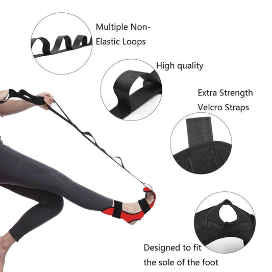 Men's And Women's Yoga Stretching Straps - NashPull