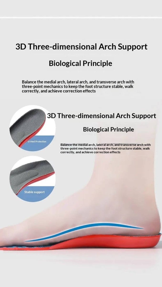Sports Insole Shock - absorbing Soft Elastic - NashPull
