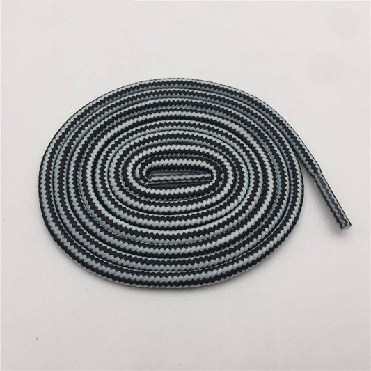 Two - tone Striped Polyester Round Laces - NashPull