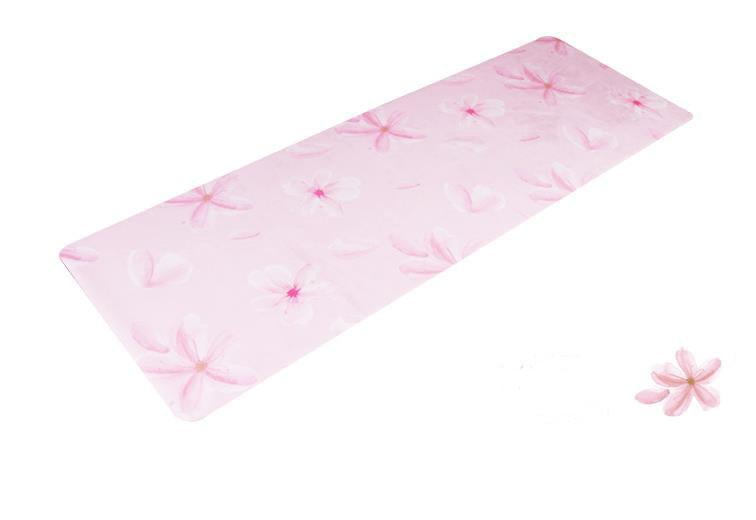 1.5mm Natural Rubber Slip - resistant Yoga Mats Yoga Blanket Folding Fitness Mat High Temperature Travel Printing Mats - NashPull