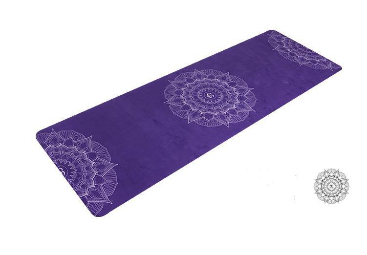 1.5mm Natural Rubber Slip - resistant Yoga Mats Yoga Blanket Folding Fitness Mat High Temperature Travel Printing Mats - NashPull