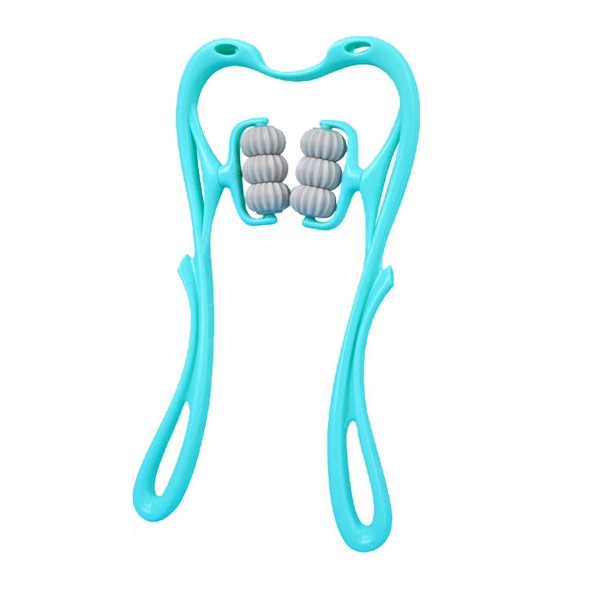 1Pc Neck Roller Massager 360 Rotatable Trigger Point Roller Portable Massager With 6 Balls For Neck Leg Thigh Foot Pain Relief - NashPull