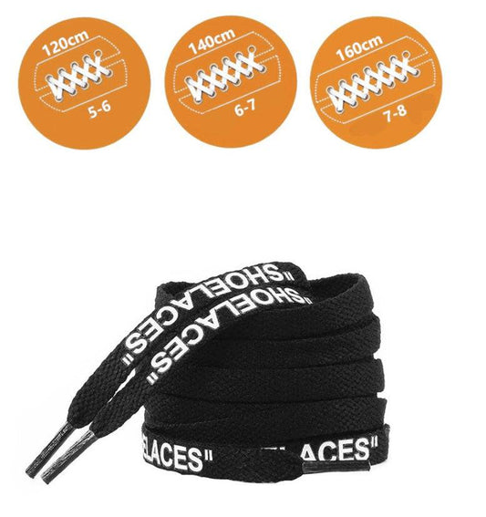 3 pairs of letter laces - NashPull