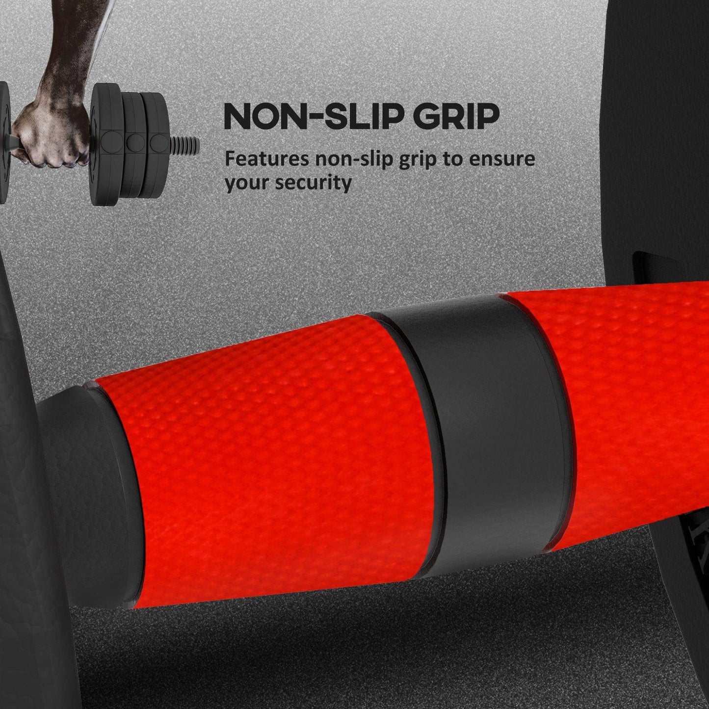 20kg 2 IN 1 Adjustable Dumbbells Weight Set, Dumbbell Hand Weight Barbell For Body Fitness, Lifting Training For Home, Office, Gym, Black - NashPull