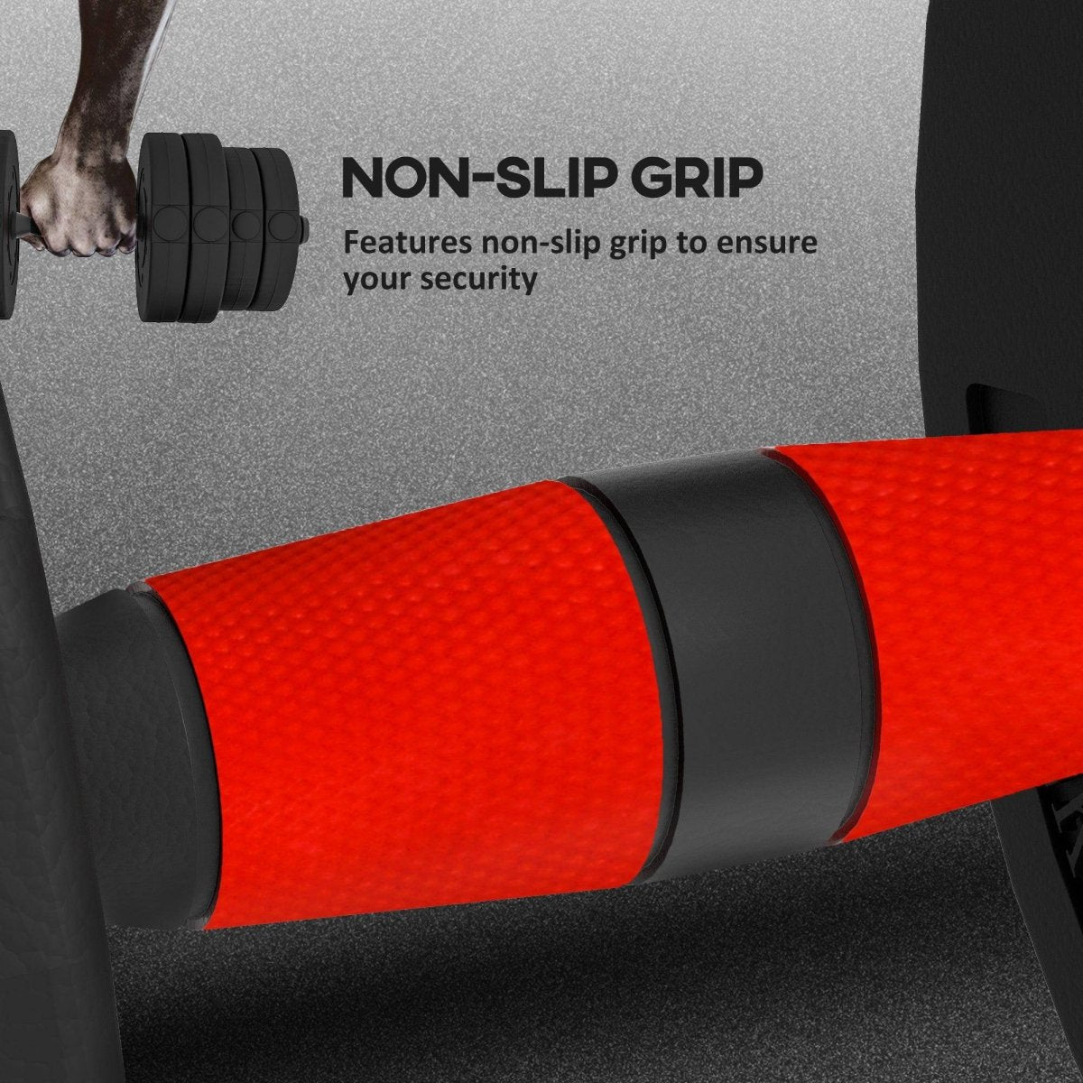 30kg 2 IN 1 Adjustable Dumbbells Weight Set, Dumbbell Hand Weight Barbell For Body Fitness, Lifting Training For Home, Office, Gym, Black - NashPull