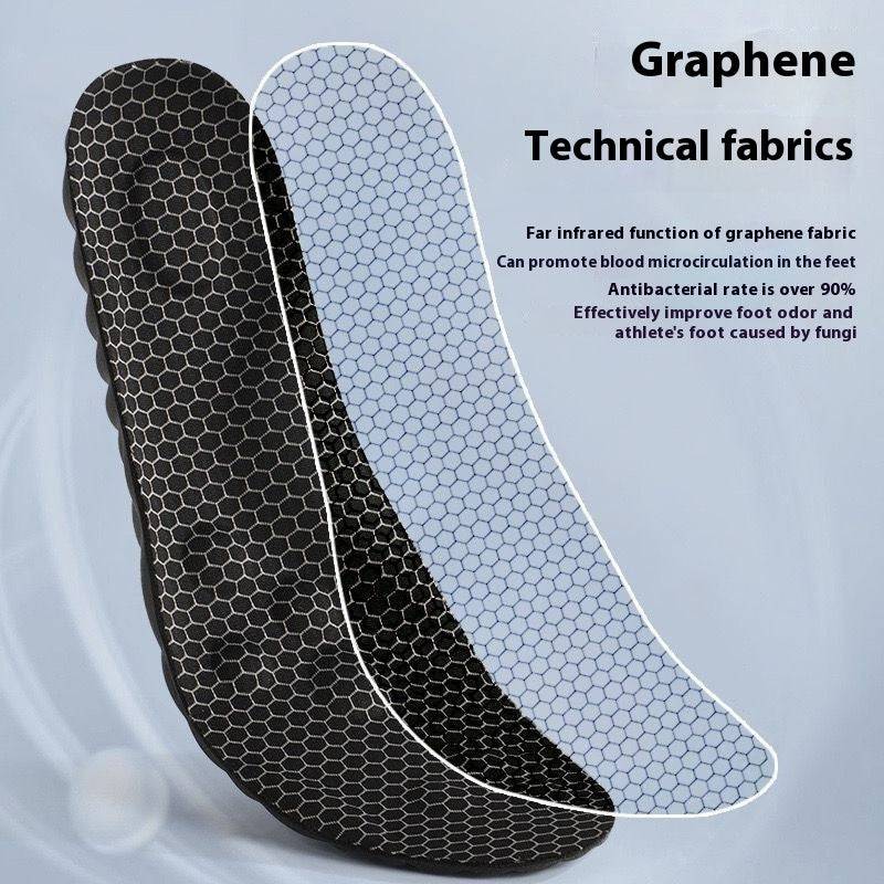 Antibacterial Deodorant Massage Sports Graphene Insole - NashPull