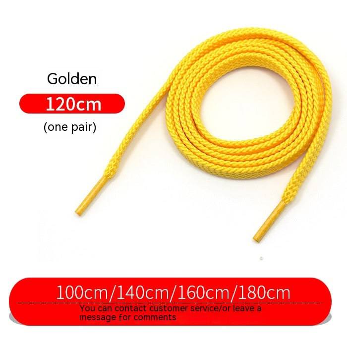 Athletic Shoe Laces Flat Thickened Shoes Rope - NashPull