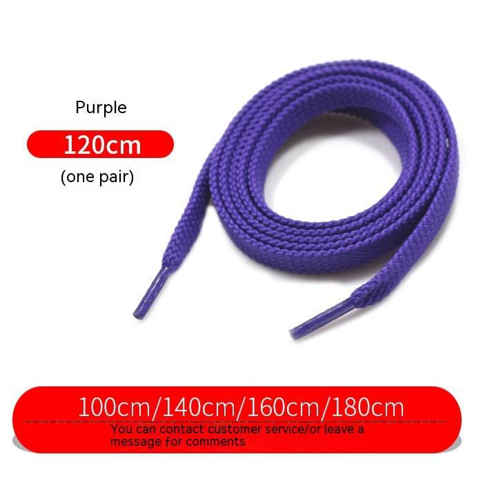 Athletic Shoe Laces Flat Thickened Shoes Rope - NashPull