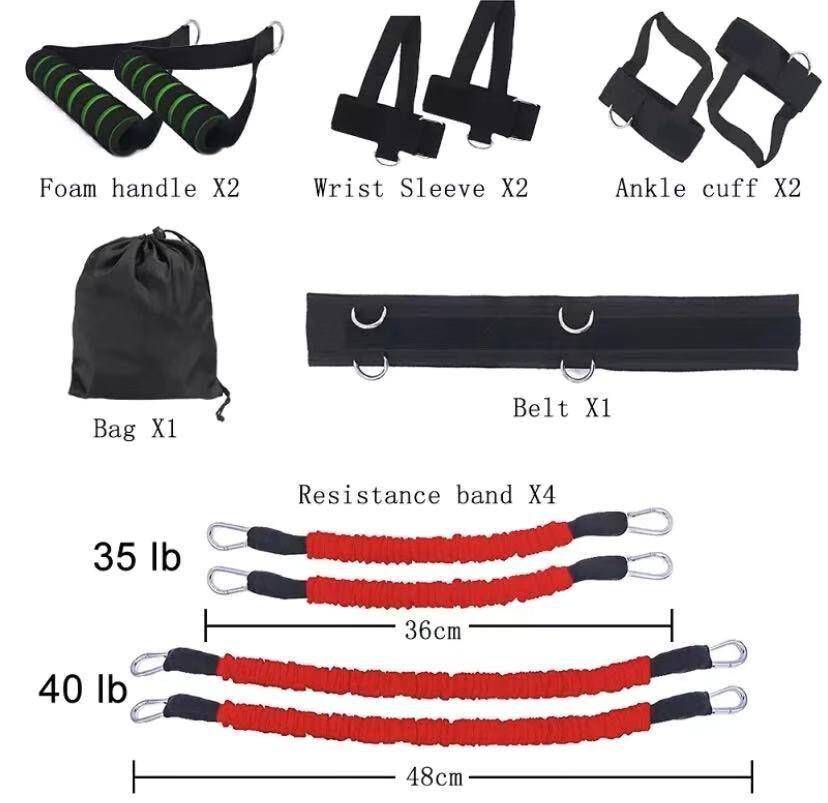 Drawstring elastic resistance band - NashPull
