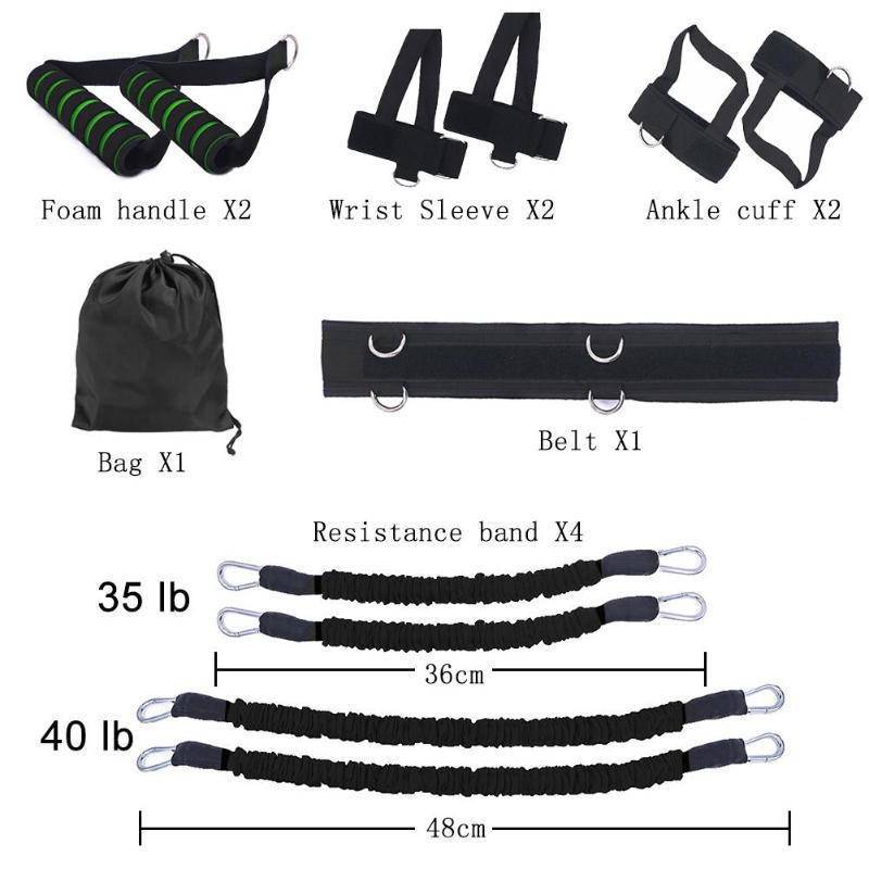 Drawstring elastic resistance band - NashPull
