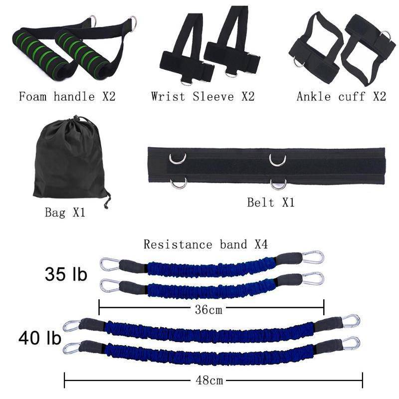 Drawstring elastic resistance band - NashPull