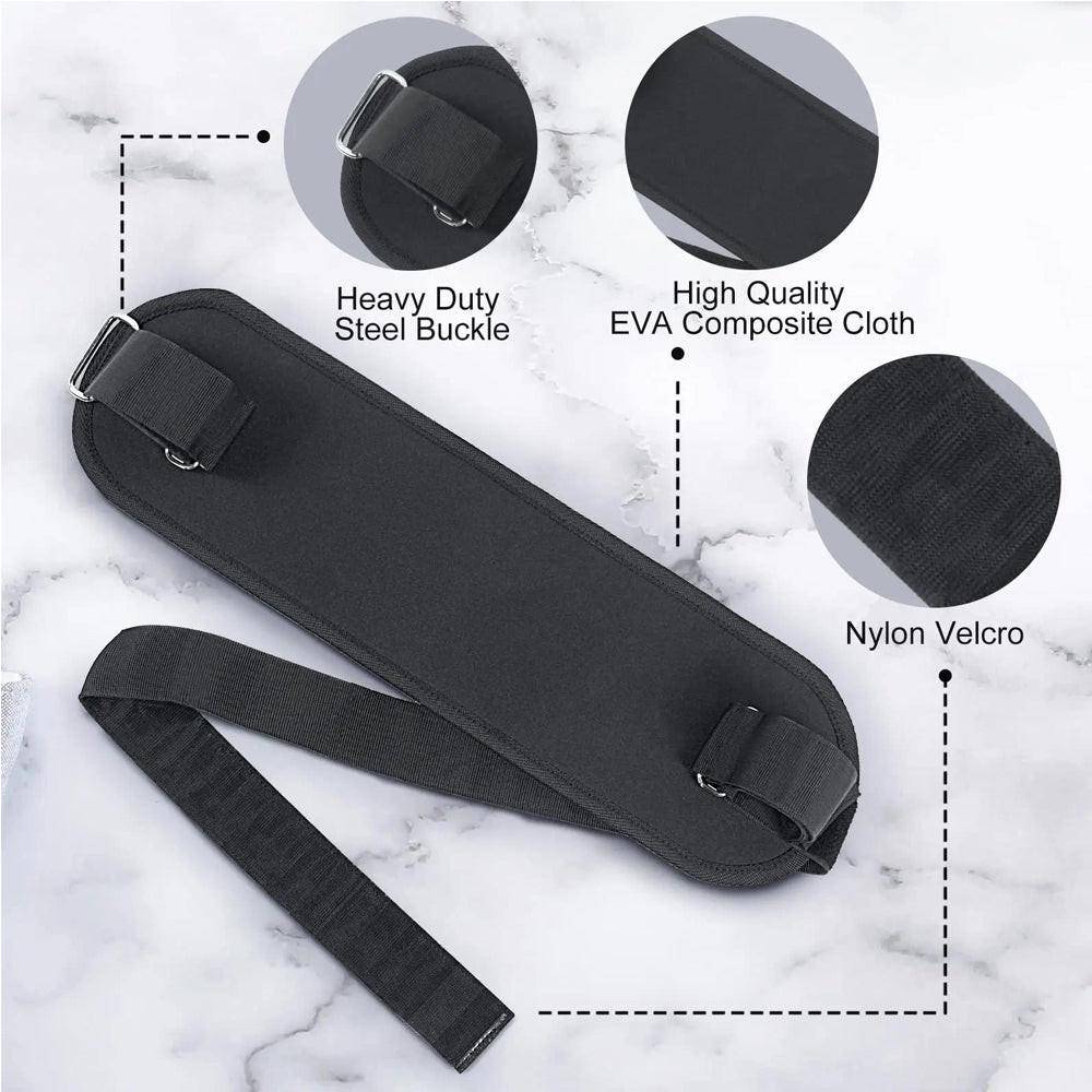 Dumbbell Potbelt Waist Strap,Hip Thrust Belts Booty For Use With Dumbbells Plates Exercise Anti - Slip For Gym Home Pull Up Belt For Weights - NashPull