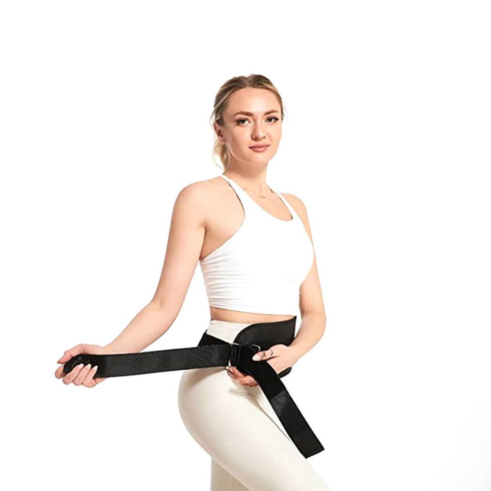 Dumbbell Potbelt Waist Strap,Hip Thrust Belts Booty For Use With Dumbbells Plates Exercise Anti - Slip For Gym Home Pull Up Belt For Weights - NashPull