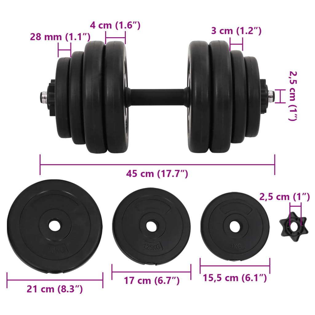 dumbbells 2x dumbbell set 14 - piece - NashPull