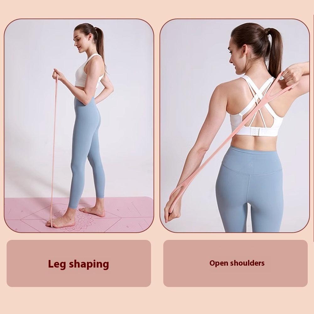 Eight - character Chest Expander Open Back Fitness Women's Stretch Strap Elastic Band - NashPull