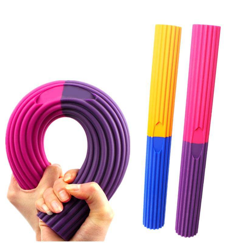 Fitness Flexible Resistance Training Bar Elbow Bar Hand Forearm Strengthener Home Gym Equipment for Massage and Injury Recovery - NashPull