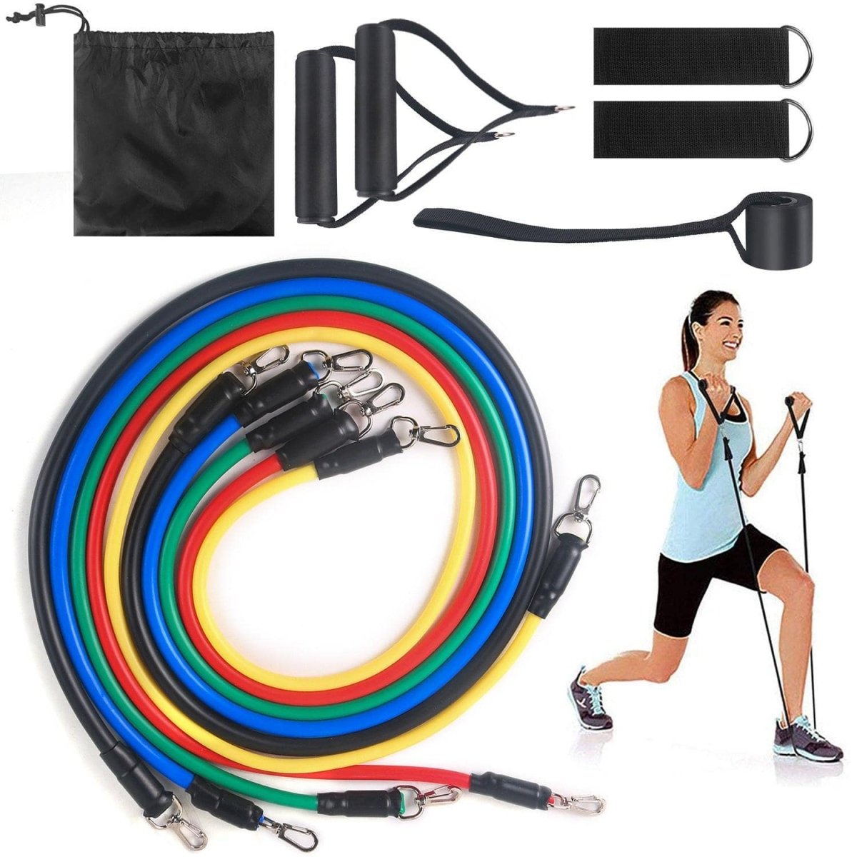 Fitness Rally Elastic Rope Resistance Band - NashPull