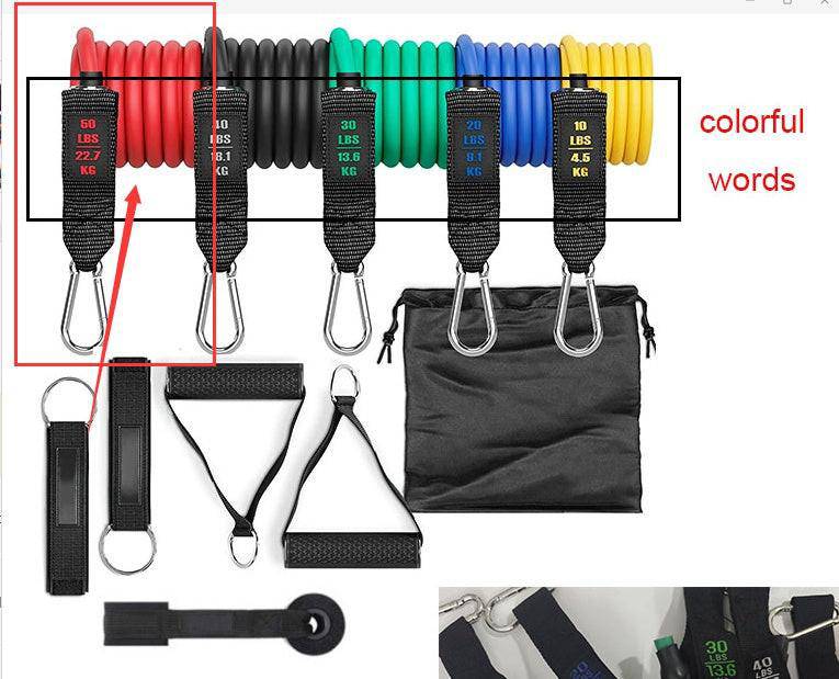 Fitness Rally Elastic Rope Resistance Band - NashPull
