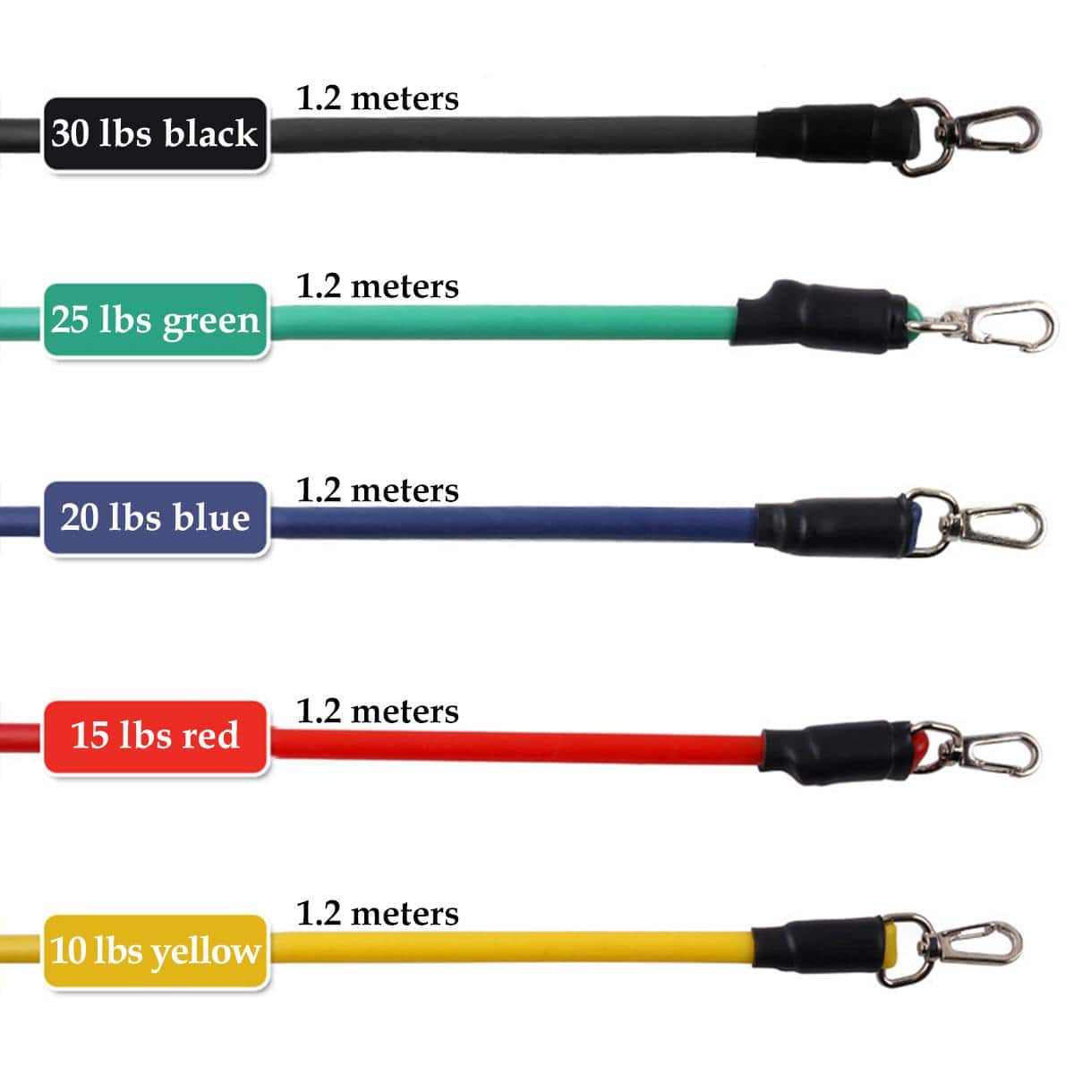 Fitness Rally Elastic Rope Resistance Band - NashPull