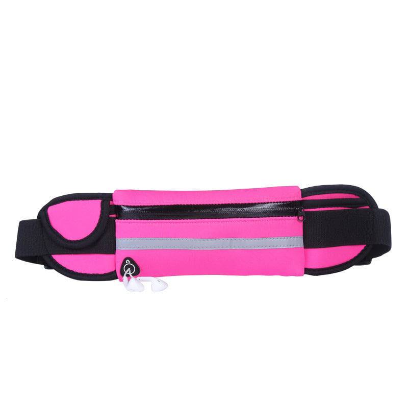 Fitness Waist Bag With Pocket Slim Running Jogging Belt Fanny Pack Bag For Hiking Cycling Workout Sports Gym - NashPull