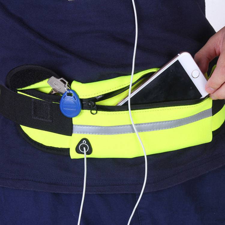 Fitness Waist Bag With Pocket Slim Running Jogging Belt Fanny Pack Bag For Hiking Cycling Workout Sports Gym - NashPull