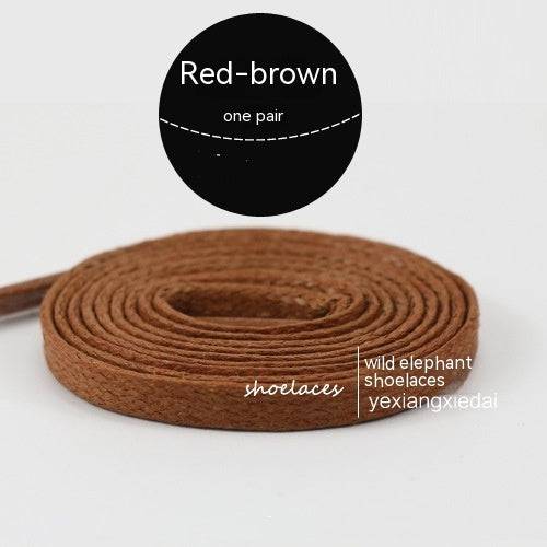 Flat Cotton Double Layered Casual Canvas Martin Boot Laces - NashPull