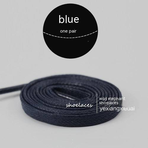 Flat Cotton Double Layered Casual Canvas Martin Boot Laces - NashPull