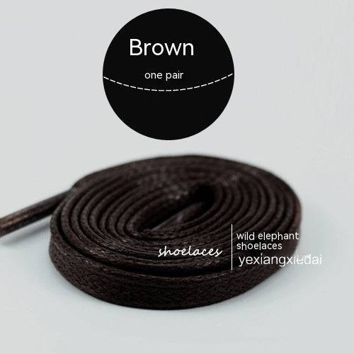 Flat Cotton Double Layered Casual Canvas Martin Boot Laces - NashPull