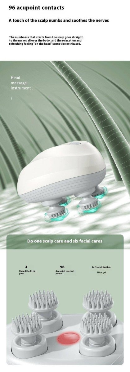 Head Massager Electric Neck Massager Rechargeable - NashPull