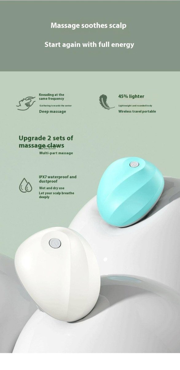 Head Massager Electric Neck Massager Rechargeable - NashPull