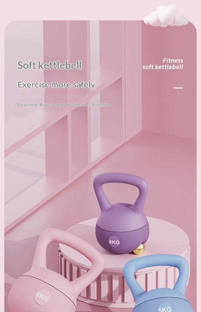 Home Gym Shaping Strength Training Squats Arm Exercises Soft - Base Dumbbells - NashPull