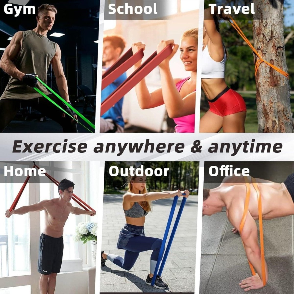 Indoor Fitness Exercise Resistance Band - NashPull