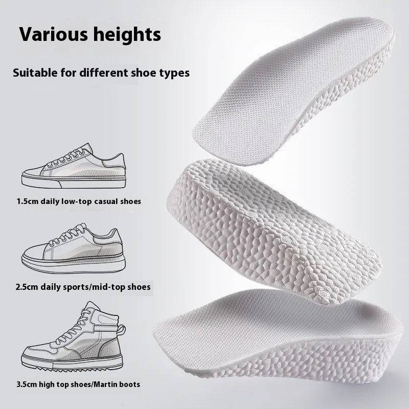 Inner Heightening Shoe Pad Invisible Arch Support Sports Insoles - NashPull
