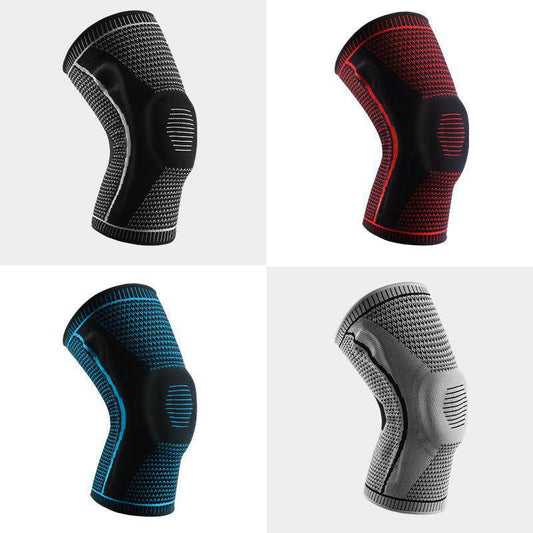 Knee Pads For Sport Knee Silicone Spring Patella Protector - NashPull
