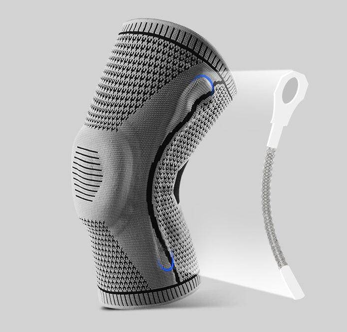 Knee Pads For Sport Knee Silicone Spring Patella Protector - NashPull