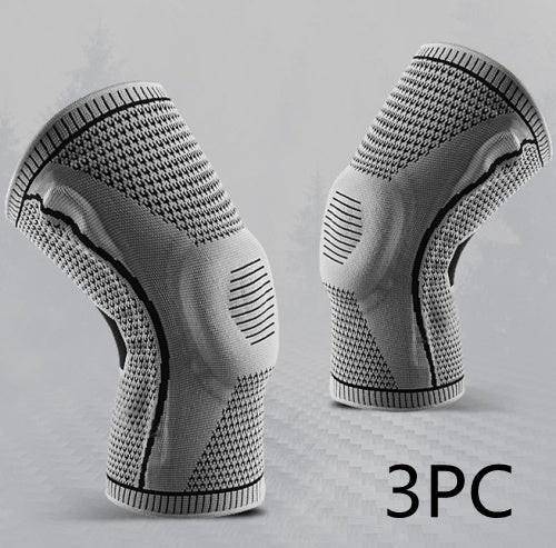 Knee Pads For Sport Knee Silicone Spring Patella Protector - NashPull