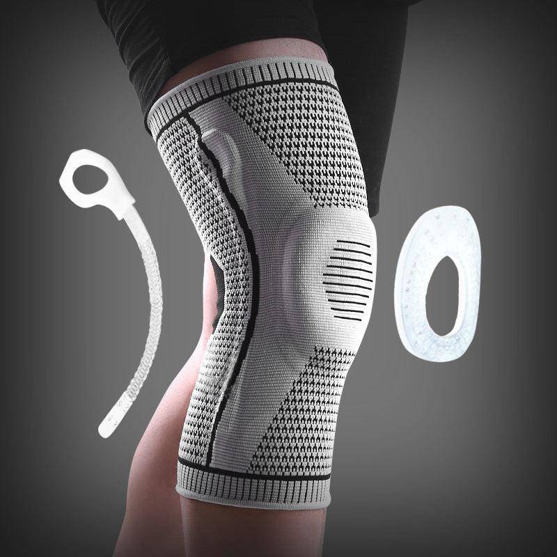 Knee Pads For Sport Knee Silicone Spring Patella Protector - NashPull
