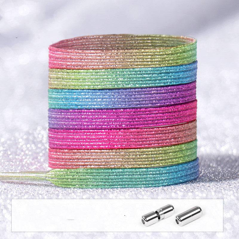 Lace Buckle Lazy Elastic Elastic Beautiful Laces - NashPull