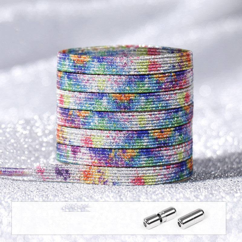 Lace Buckle Lazy Elastic Elastic Beautiful Laces - NashPull