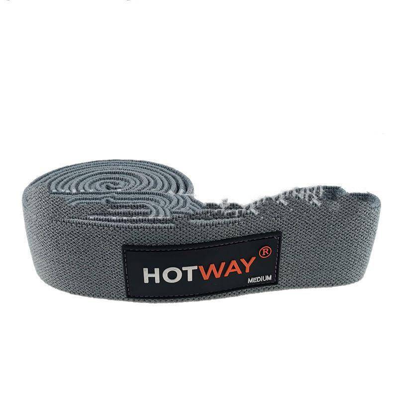 Long Knitted Fitness Resistance Band Yoga Tension Band Sports Elastic Band - NashPull