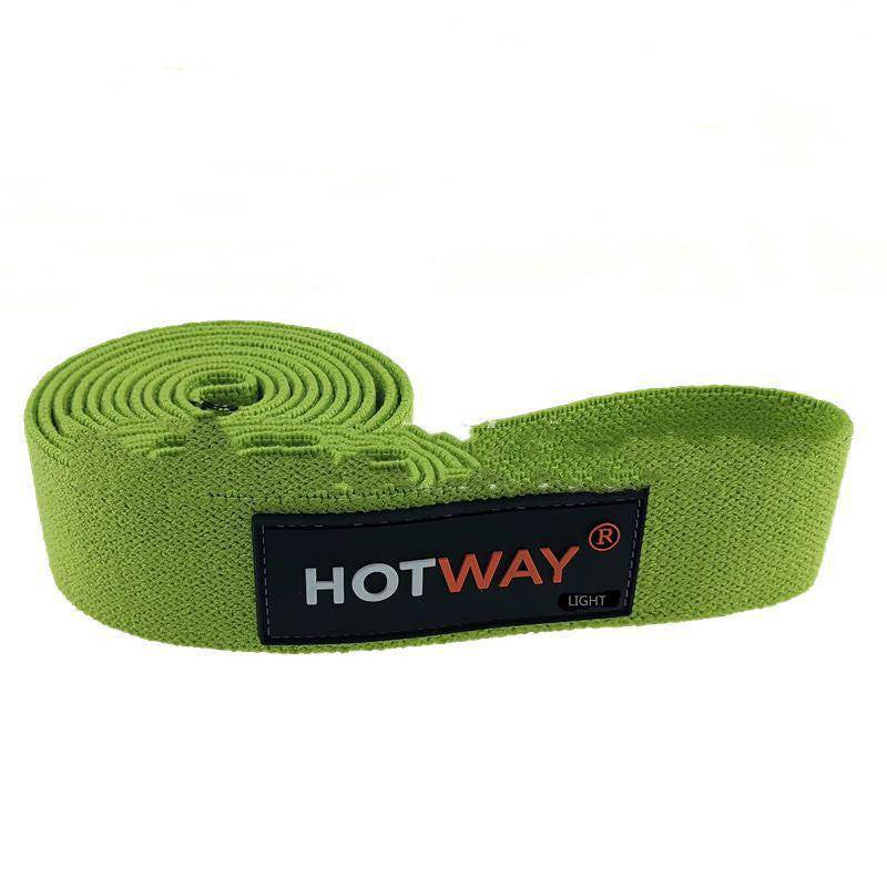 Long Knitted Fitness Resistance Band Yoga Tension Band Sports Elastic Band - NashPull