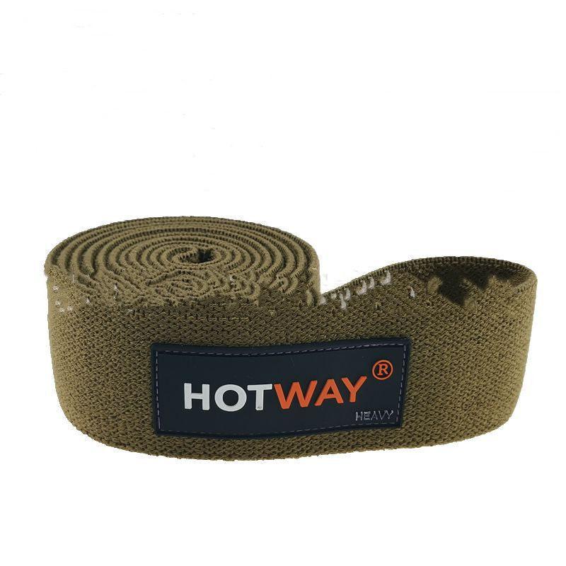 Long Knitted Fitness Resistance Band Yoga Tension Band Sports Elastic Band - NashPull