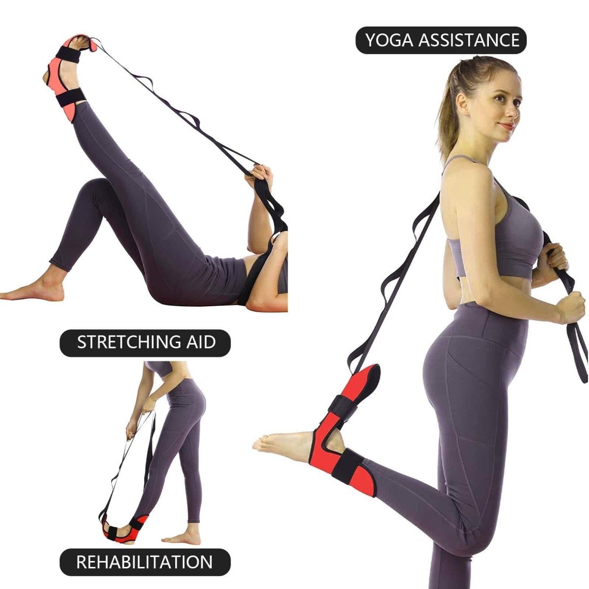 Men's And Women's Yoga Stretching Straps - NashPull