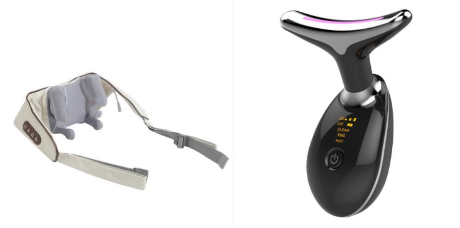 Neck Massager Dredge Kneading Hot Compress Multifunctional - NashPull