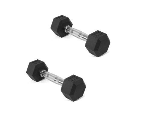  - Only Supports Self Pickup - A Set Of Hexagonal Rubber - coated Dumbbells - Non - slip Grips That Are Durable And Space - saving For Home Gym Strength Training - NashPull